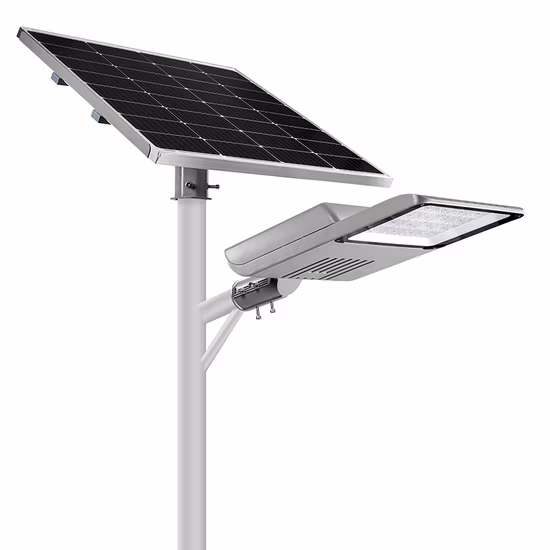 Luz de rua LED solar tudo em dois 30W